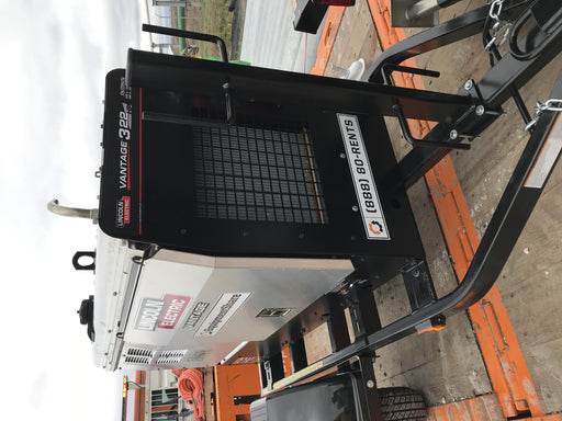 2019 Lincoln Electric Vantage 322 Welder Ready-Pak 3, Two wheel trailer, Fender and Light kit, Cable Rack