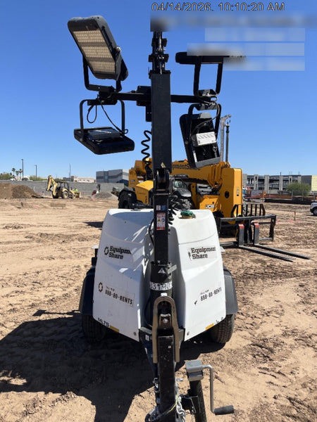 2023 Generac MLT2 Diesel, Flex Switch 120V Input, Powerzone Controller, (4) 320W LED Lights, 4kW Generator, 39.9 Gal Fuel Tank, 2" Ball, T3
