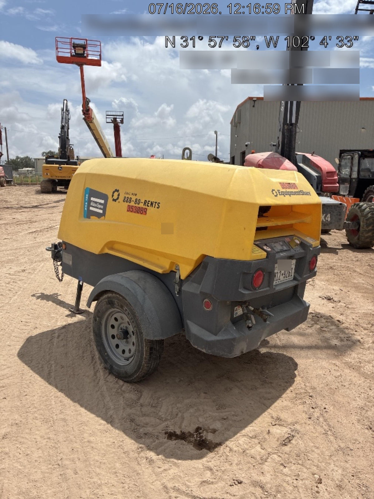 2023 ATLAS COPCO XAS188 CWK