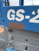 2019 Genie GS-2632 Folding rails with half height swing gate