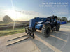 2018 Genie GTH-844 Genie GTH-844 w/ROPS, Work Lights, Solid Tires, RH Cab Mesh, Beacon, 60" Carriage and Forks