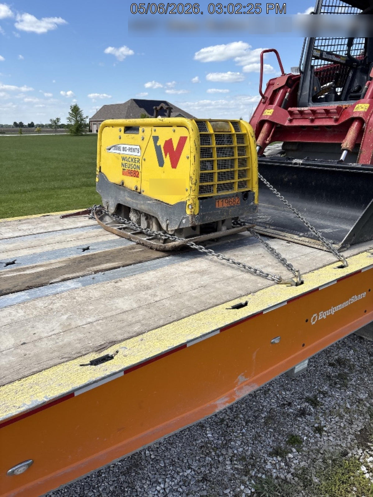 2020 Wacker Neuson DPU90r Vibration plate
