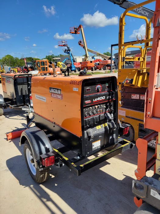 2022 Lincoln Electric LE400 Kubota V1505, Trlr, Cable Rack, Light Kit, ES Decals, T3