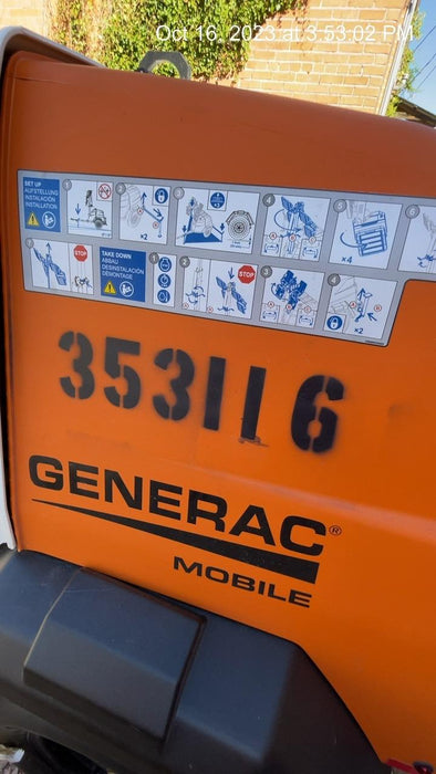 2023 Generac MLT2 Diesel, Flex Switch 120V Input, Powerzone Controller, (4) 320W LED Lights, 4kW Generator, 39.9 Gal Fuel Tank, 2" Ball, T3