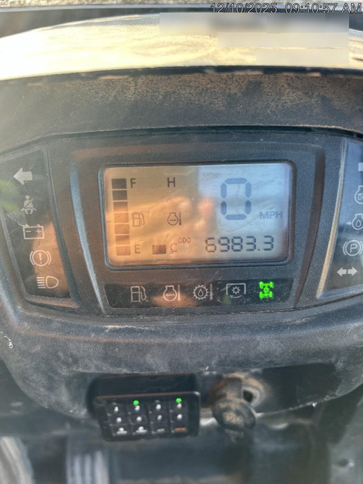 2022 Kubota RTV-X1140W-H Plastic Canopy, Windshield Acrylic Clear, LED Strobe Light, Wire Harness Kit, Back up Alarm