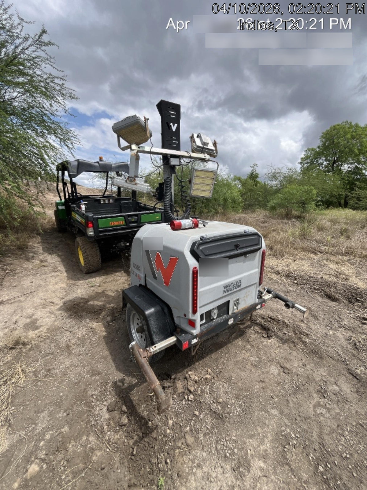 2020 Wacker Neuson LTV6K-LED LED Lighting 300 W Vertical Mast