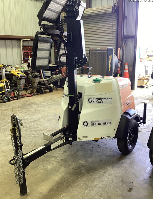 2024 Generac MLT2 Diesel, Flex Switch 120V Input, Powerzone Controller, 
(4) 320W LED Lights, 4kW Generator, 39.9 Gal Fuel Tank, 2" Ball, T3