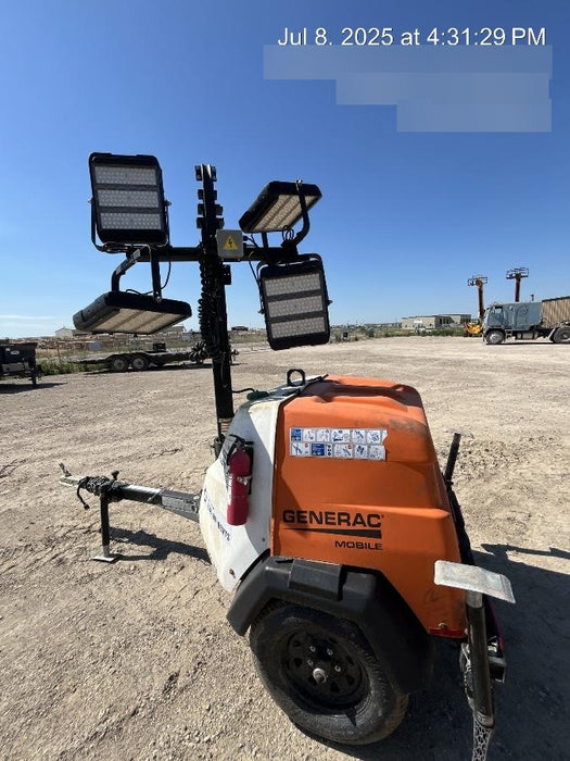 2024 Generac MLT2 Diesel, Flex Switch 120V Input, Powerzone Controller, 
(4) 320W LED Lights, 4kW Generator, 39.9 Gal Fuel Tank, 2" Ball, T3