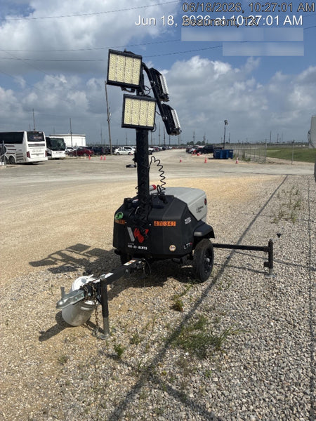 2024 Wacker Neuson LTT4 Diesel, Kohler KDW702, Deep Sea Controller, Auto Start, LED 320W, Bypass Outlet, T3