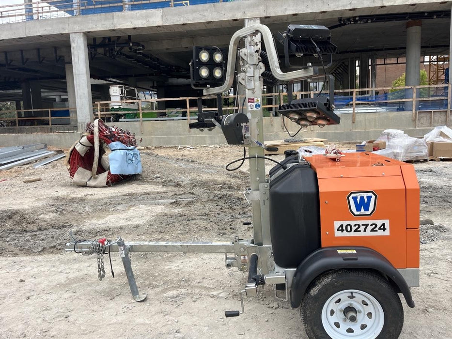 2024 Wanco WLTT-4MM4K Diesel, Deep Sea Controller, Shore Power Plug, Auto Start, (4) 350W LED Floodlights, 4kW Generator, 60 Gal Fuel Tank, 2" Ball, T3