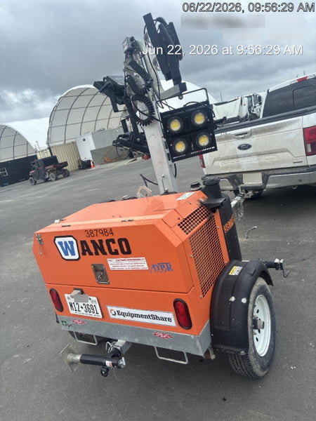2024 Wanco WLTT-4MM4K Diesel, Deep Sea Controller, Shore Power Plug, Auto Start, (4) 350W LED Floodlights, 4kW Generator, 60 Gal Fuel Tank, 2" Ball, T3