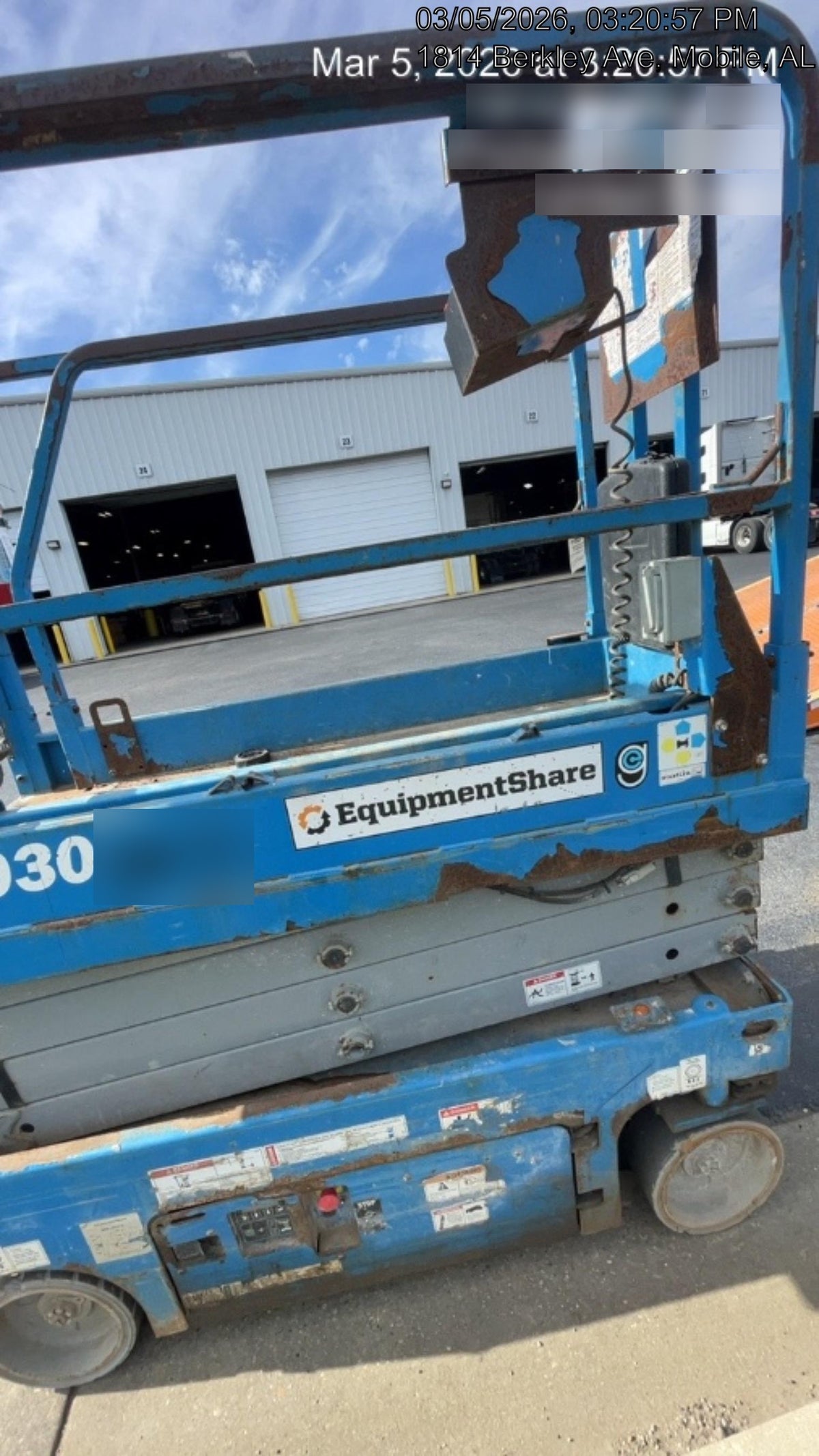 2018 Genie GS-1930 Genie GS-1930 Scissor Lift w/Standard Options