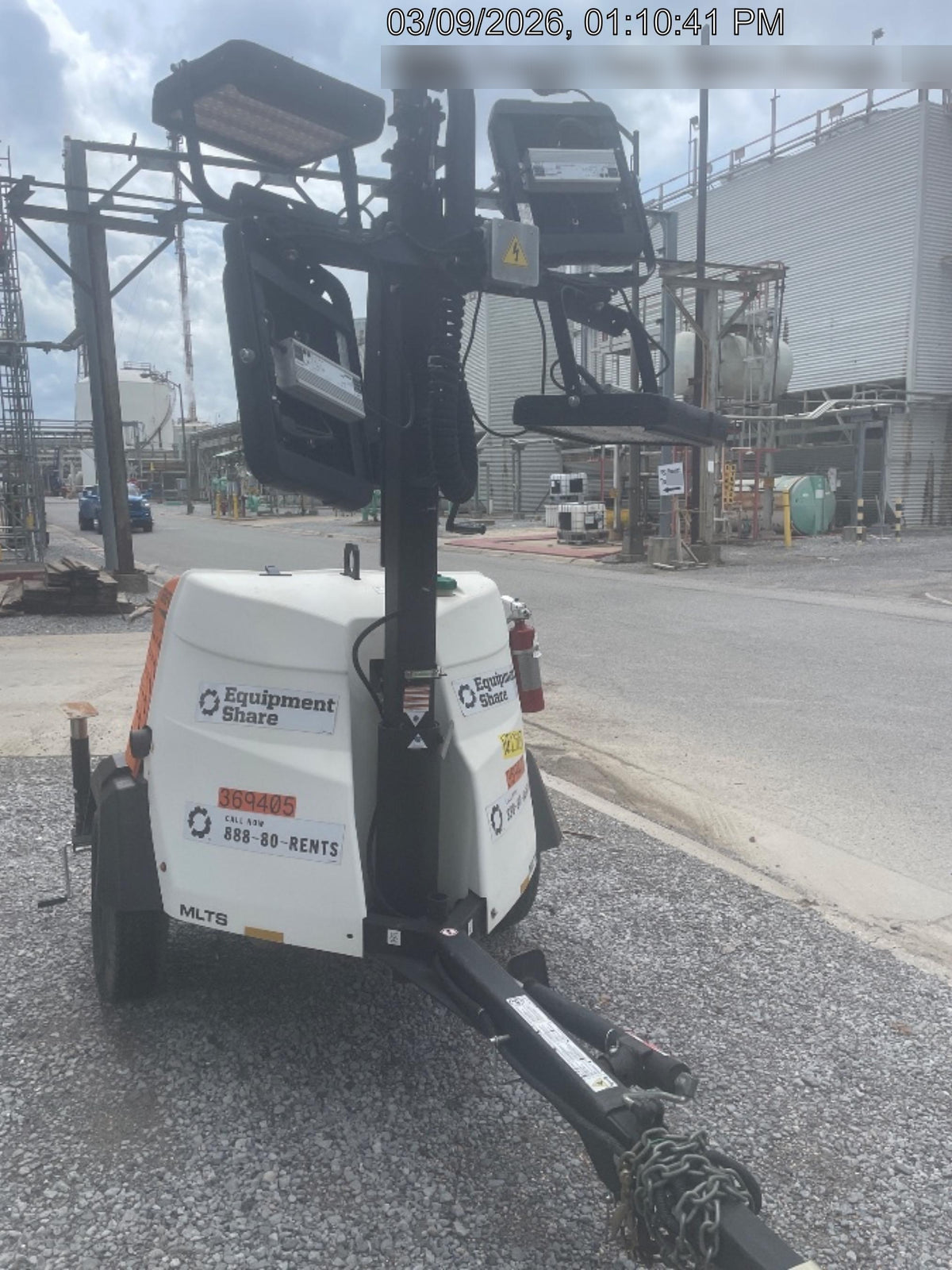 2023 Generac MLT2 Diesel, Flex Switch 120V Input, Powerzone Controller, 
(4) 320W LED Lights, 4kW Generator, 39.9 Gal Fuel Tank, 2" Ball, T3
