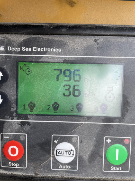 2022 Allmand NLV3GR (4) LED Light Fixture 350W, 23' Vertical Mast, 3kW Prime, Towable, Deep Sea L401, Leveling Jacks, Yanmar T4F 5.8hp