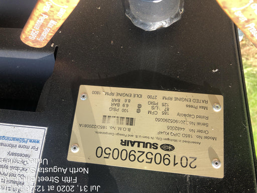 2019 SULLAIR 185-DPQ