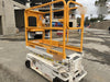 Custom Equipment HB-1430 <ul>
 <li>Hy-Brid Scissor Lift</li>
  <li>Platform capacity up to 670 lbs.</li>
  <li>Working height up to 20 ft</li>
  <li>Weighs under 1,700 lbs.</li>
  <li>Non-marking wheels </li>
</ul>