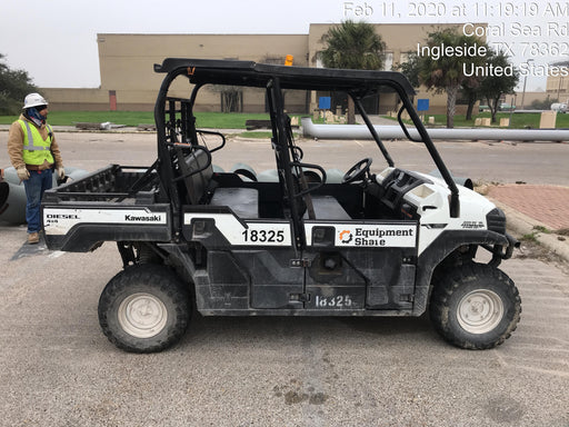 2018 Kawasaki MULE PRO-DX Kawasaki Mule 4x4 Diesel UTV w/Hard Top, Windshield, Beacon, Backup Alarm, ES Keypad/Hardware Installed