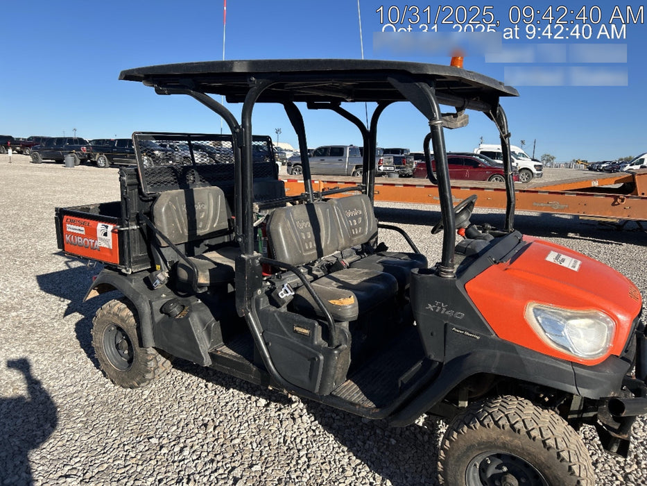 2020 Kubota RTV-X1140W-H 4WD, LED Strobe, Windshield Acrylic Clear, Plastic Canopy, Wire Harness Kit, Backup Alarm