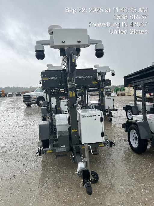 2025 NATIONAL SIGNAL Sunray Solar-Powered Mobile Integrator Tower