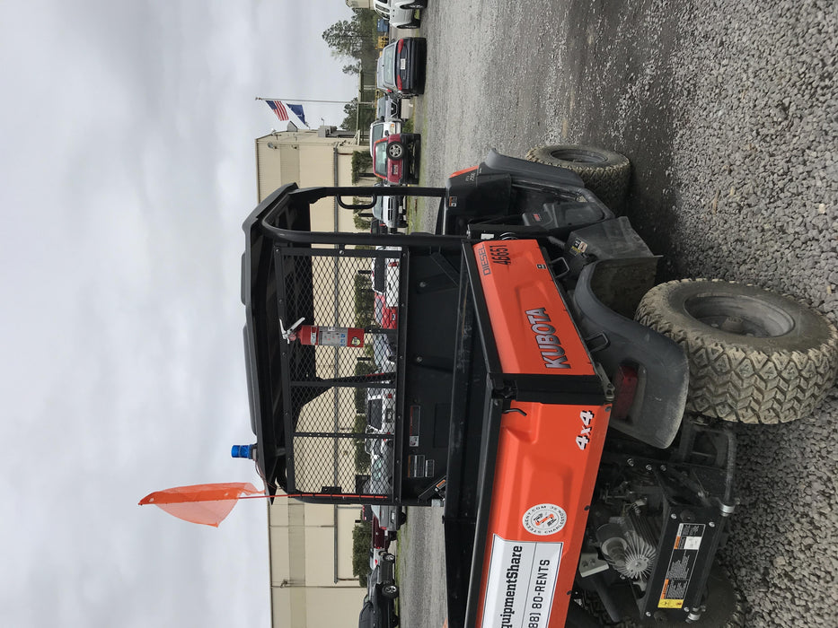 2019 Kubota RTV-X900 4wd Utility Cart, LED Strobe, Windshield Tempered Glass, Plastic Canopy, Backup Alarm