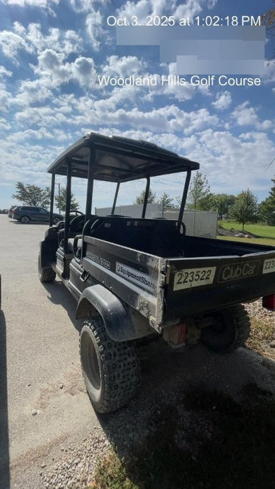 2022 Club Car CA1700D Canopy, Diesel, 4 Passenger