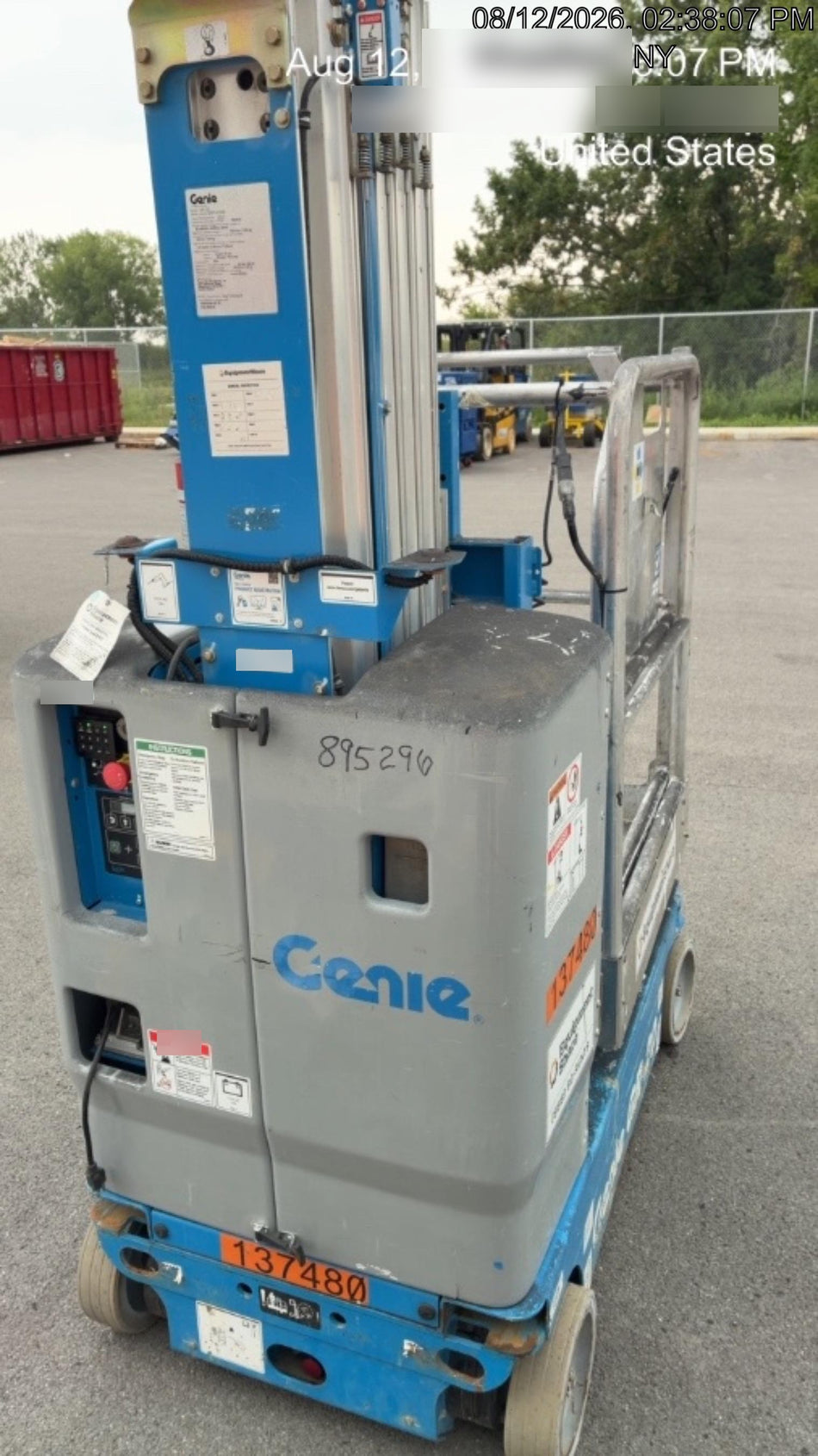 2021 GENIE GR-20