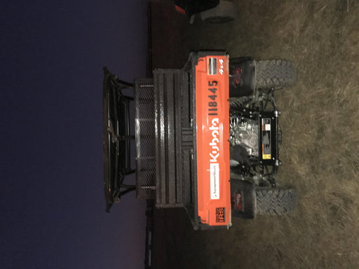 2020 Kubota RTV-X1140W-H 4WD, LED Strobe, Windshield Acrylic Clear, Plastic Canopy, LED Strobe Light, Wire Harness Kit, Backup Alarm