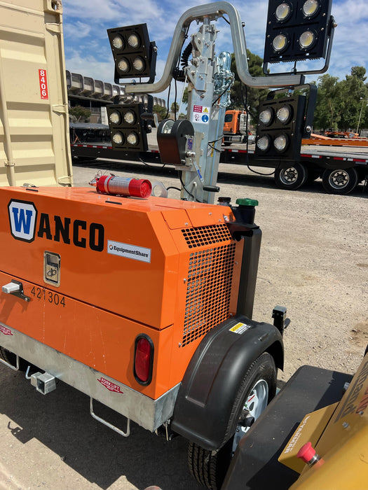 2024 Wanco WLTT-4MM4K Diesel, Deep Sea Controller, Shore Power Plug, Auto Start, (4) 350W LED Floodlights, 4kW Generator, 60 Gal Fuel Tank, 2" Ball, T3