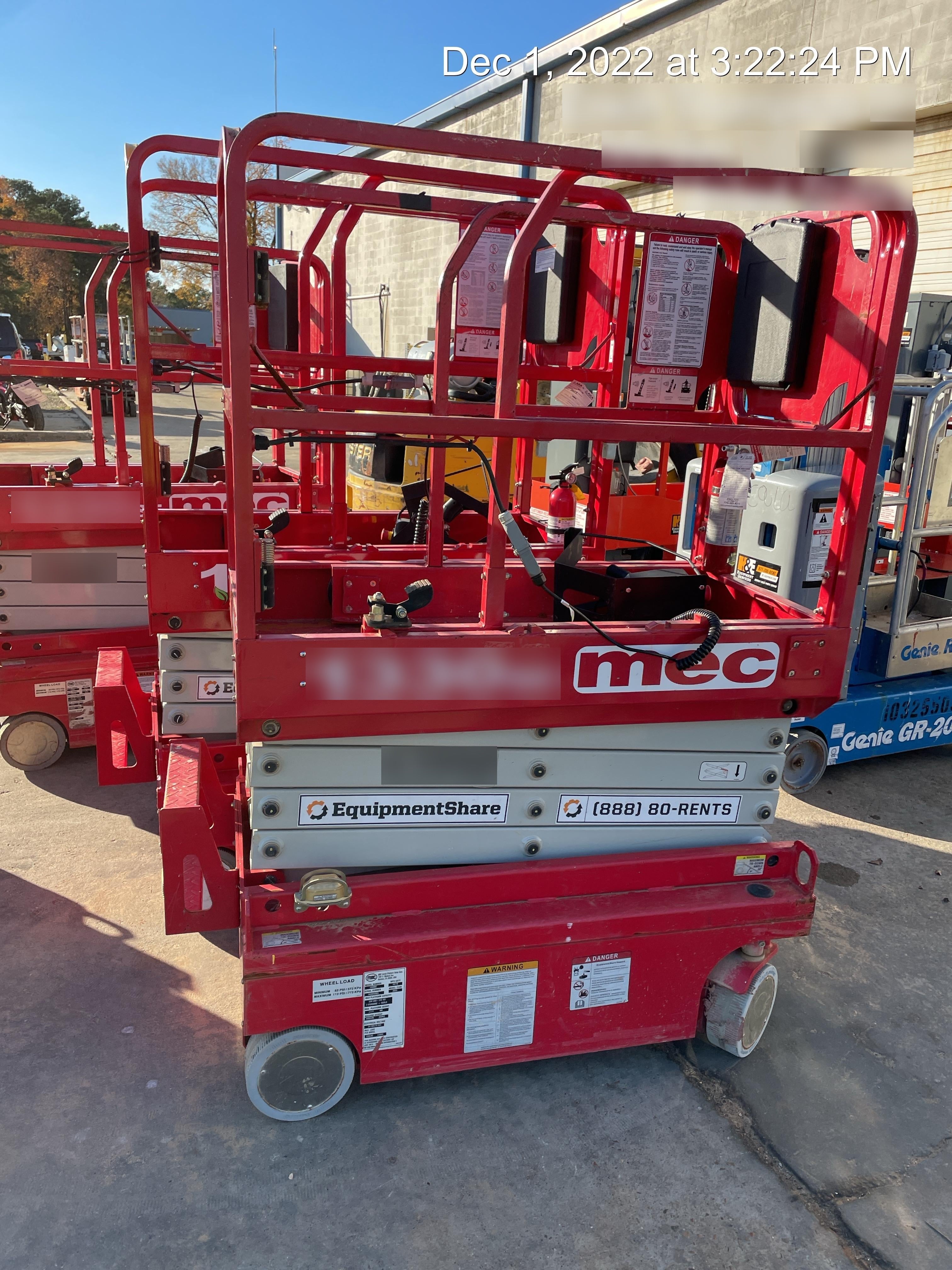 2019 MEC 1330SE Standard Options