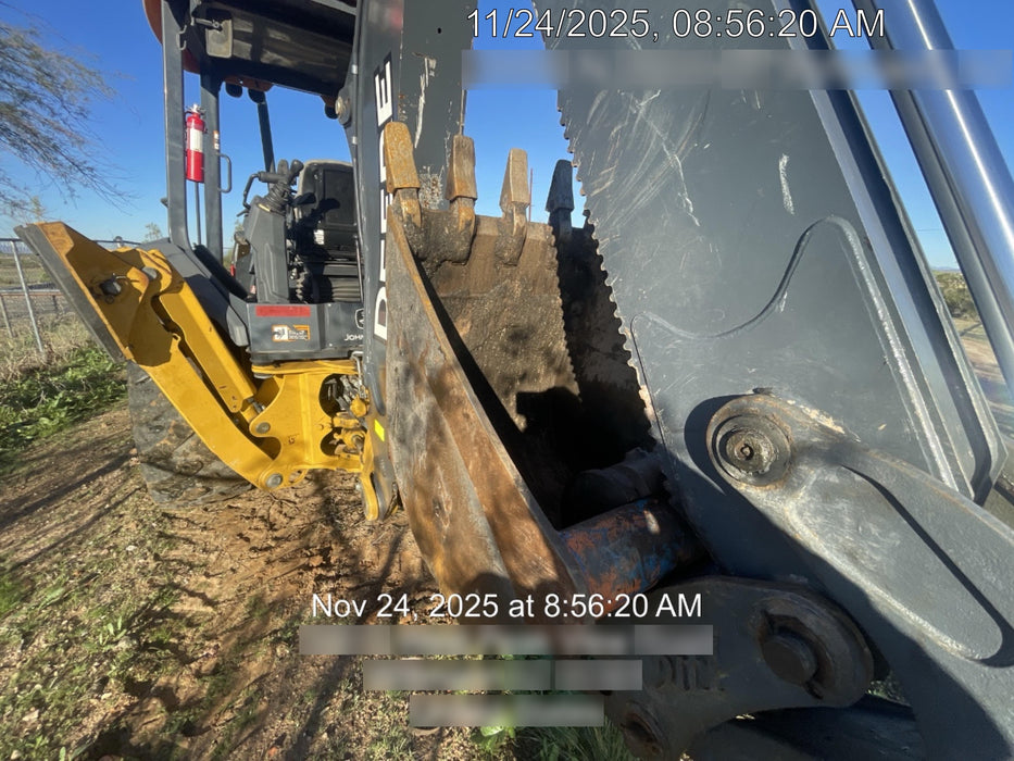 2020 John Deere 310LEP - Extendable Stick Canopy, 4WD, Extendable Stick, Pilot Controls, 2 Way Hydraulics, TAG Manual QC