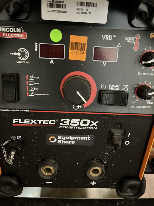 2022 LINCOLN ELECTRIC FLEXTEC 350X