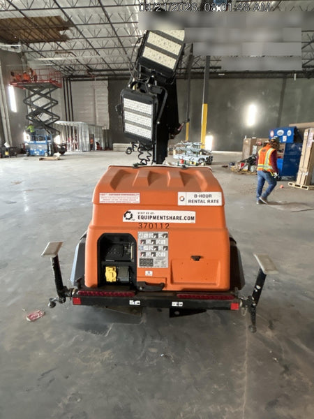 2023 Generac MLT2 Diesel, Flex Switch 120V Input, Powerzone Controller, 
(4) 320W LED Lights, 4kW Generator, 39.9 Gal Fuel Tank, 2" Ball, T3