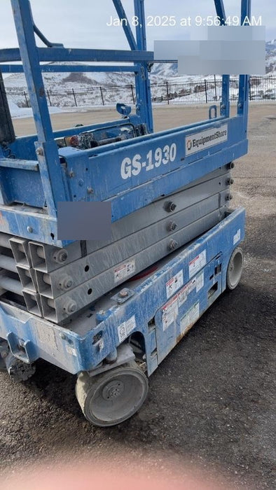 2019 Genie GS-1930 Fixed rails with chain Entry