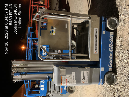 2020 GENIE GR-20