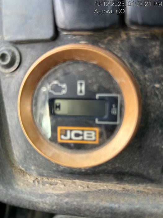 2019 JCB 512-56 Enclosed Cab, 109 HP, Solid Tires, Worklights, Beacon, Aux Hydraulics, Lifting Eye w/66" Carriage/60" Forks