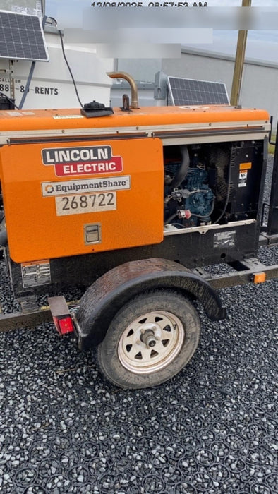 2022 Lincoln Electric LE400 Kubota V1505, Trlr, Cable Rack, Light Kit, ES Decals, T3