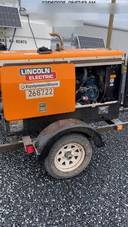 2022 Lincoln Electric LE400 Kubota V1505, Trlr, Cable Rack, Light Kit, ES Decals, T3