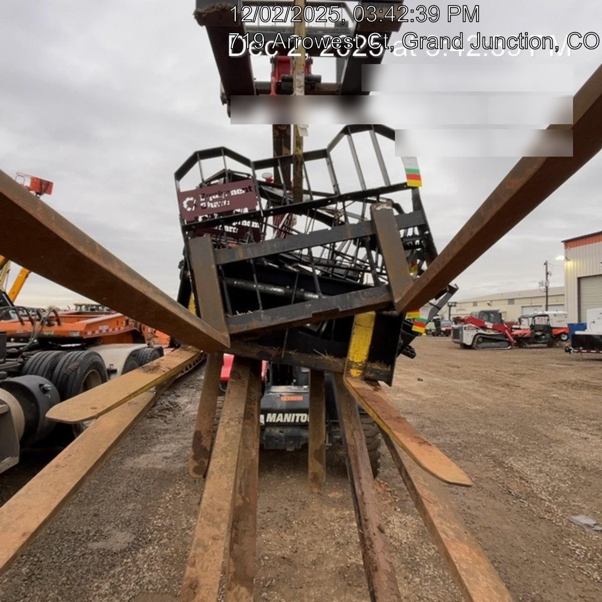 2023 DIGGA 48" Pallet Forks - Digga