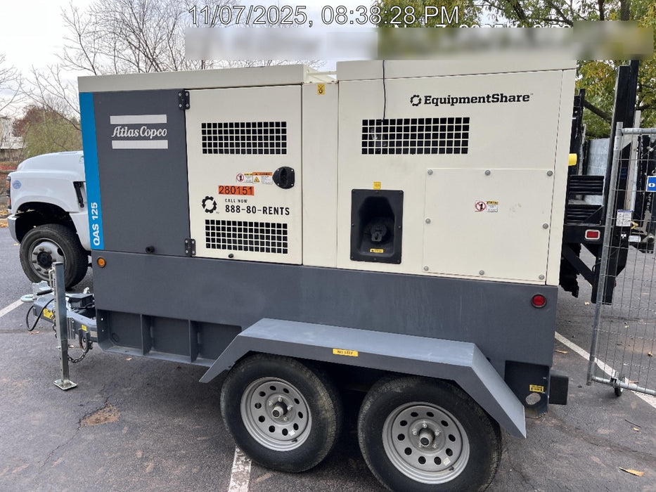 2022 ATLAS COPCO QAS 125