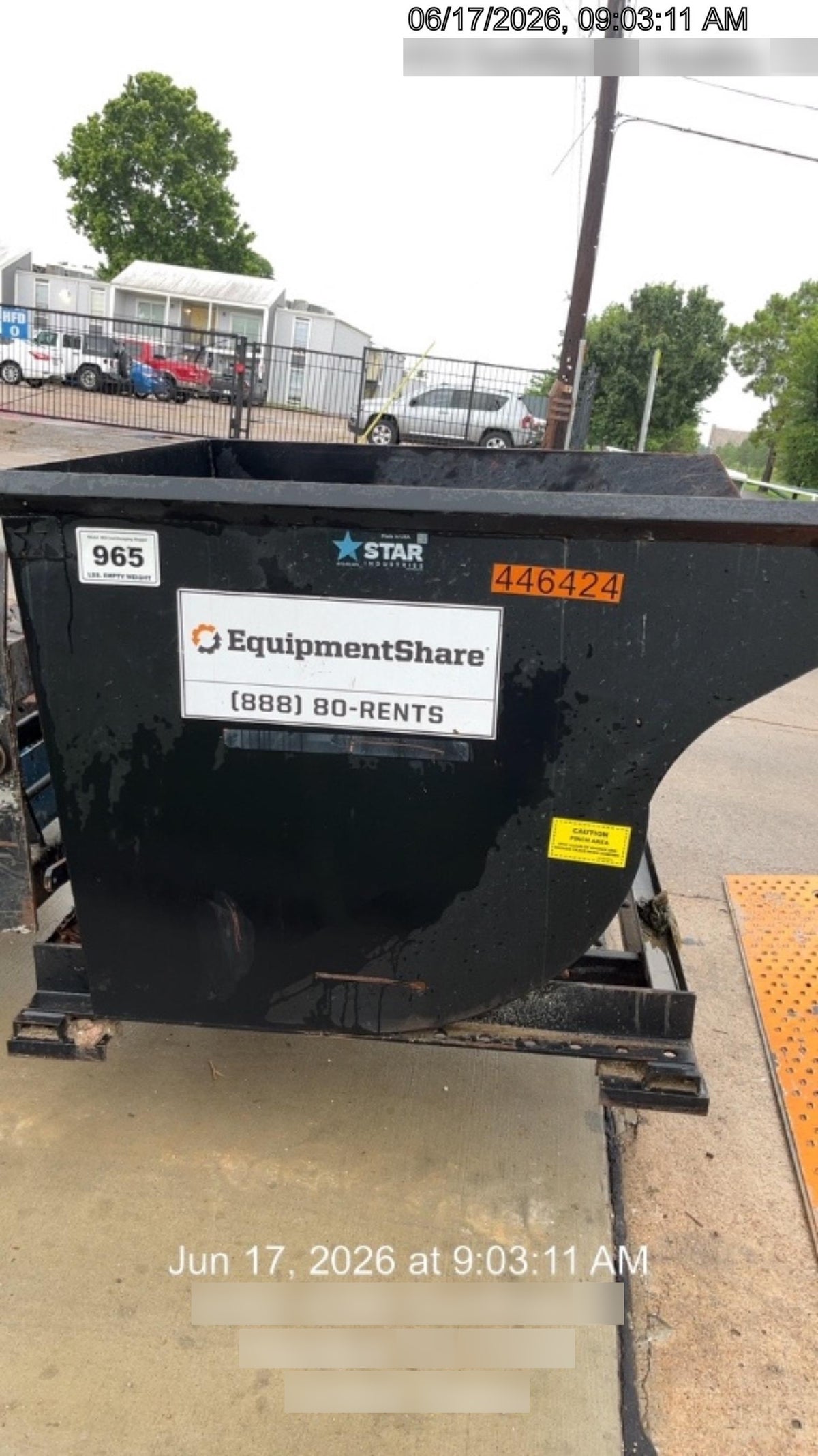 2024 STAR INDUSTRIES M-1820 - Self-Dump Hopper