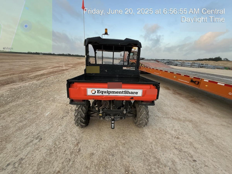 2019 Kubota RTV-XG850WL-H 4wd Utility Cart, Gas, 2 Seat, LED Strobe, Windshield Tempered Glass, Plastic Canopy, Wire Harness Kit, Backup Alarm