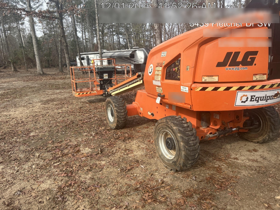 2020 JLG 400S Deutz Diesel, 4wd, FF Tires, Inward Self Closing Gate, Tool Tray, Beacon, 7.5kW Generator