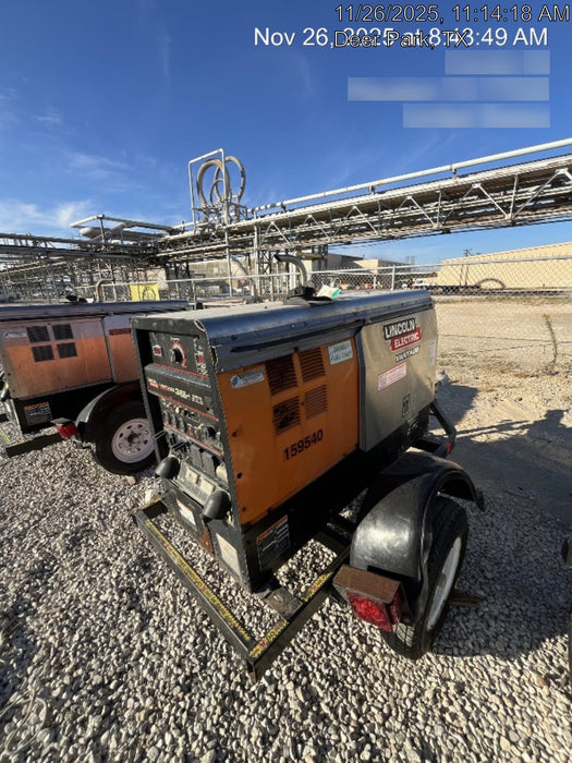 2021 Lincoln Electric Vantage 322 Vantage 322 Ready Pak 3 w/ Decals, ORANGE (includes trailer, cable rack, fender light kit) NO Telematics