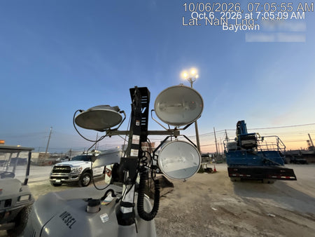 2018 Wacker Neuson LTV6L-MH Wacker Neuson LTV6L Mobile Light Tower w/Fuel Level Sensor Installed