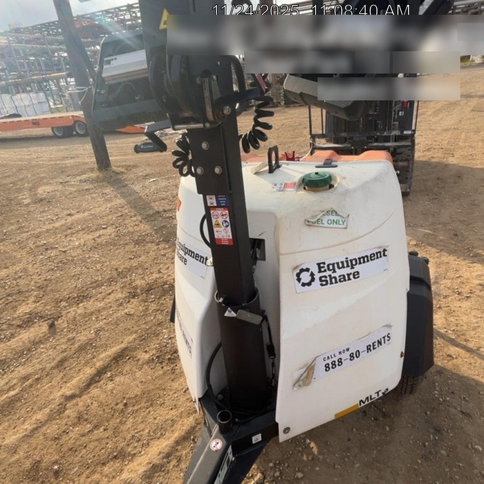 2023 Generac MLT2 Diesel, Flex Switch 120V Input, Powerzone Controller, 
(4) 320W LED Lights, 4kW Generator, 39.9 Gal Fuel Tank, 2" Ball, T3