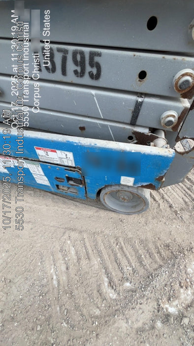 2018 Genie GS-1930 Genie GS-1930 Scissor Lift w/Standard Options