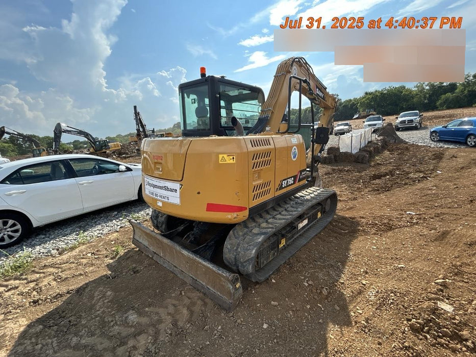 2020 Sany SY75C Rubber Hydraulic Excavator