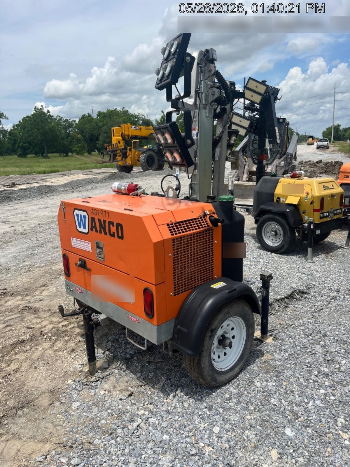 2024 Wanco WLTT-4MM4K Diesel, Deep Sea Controller, Shore Power Plug, Auto Start, (4) 350W LED Floodlights, 4kW Generator, 60 Gal Fuel Tank, 2" Ball, T3