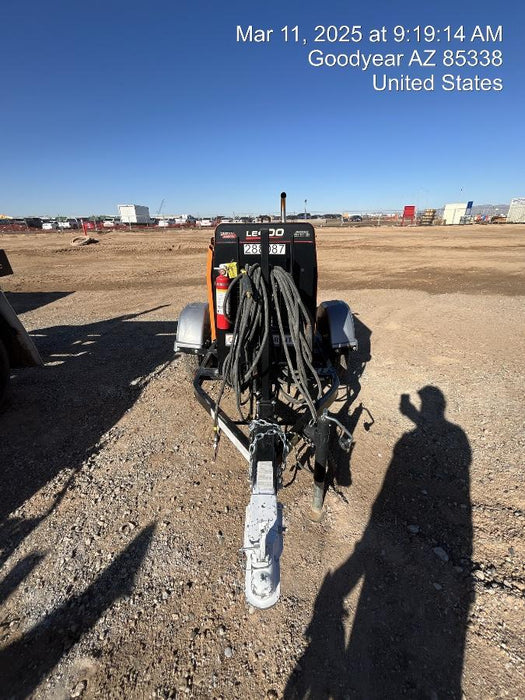 2023 Lincoln Electric LE400 Kubota V1505, Trlr, Cable Rack, Light Kit, ES Decals, T3