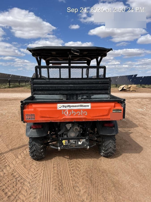 2022 Kubota RTV-X1140W-H Plastic Canopy, Windshield Acrylic Clear, LED Strobe Light, Wire Harness Kit, Back up Alarm